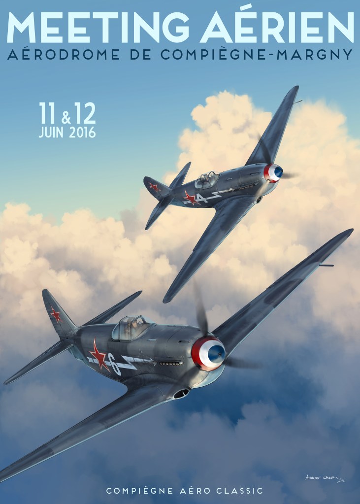 Two Yak-3 from the "Normandie Niemen"